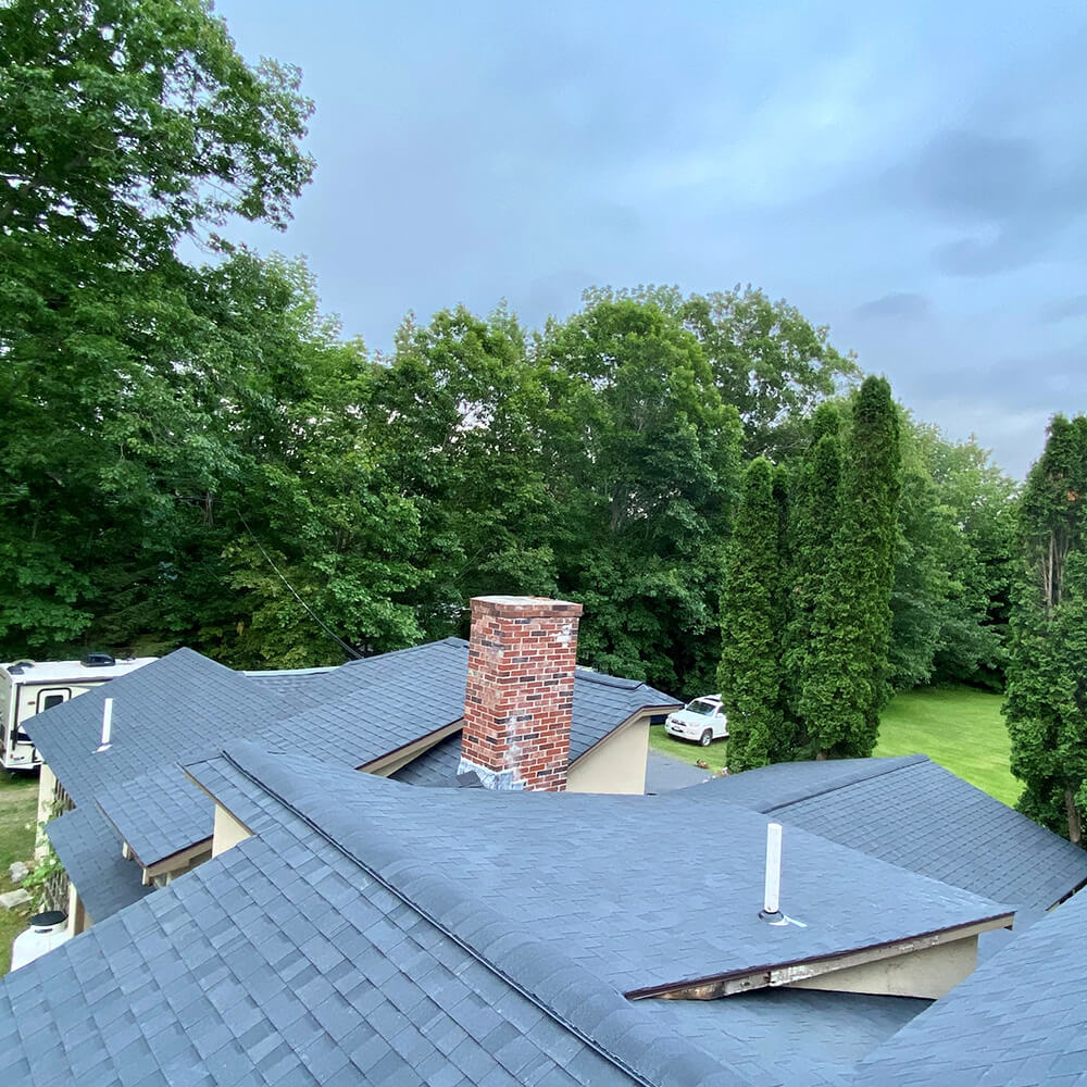 finished beautiful asphalt roofing in Lewiston